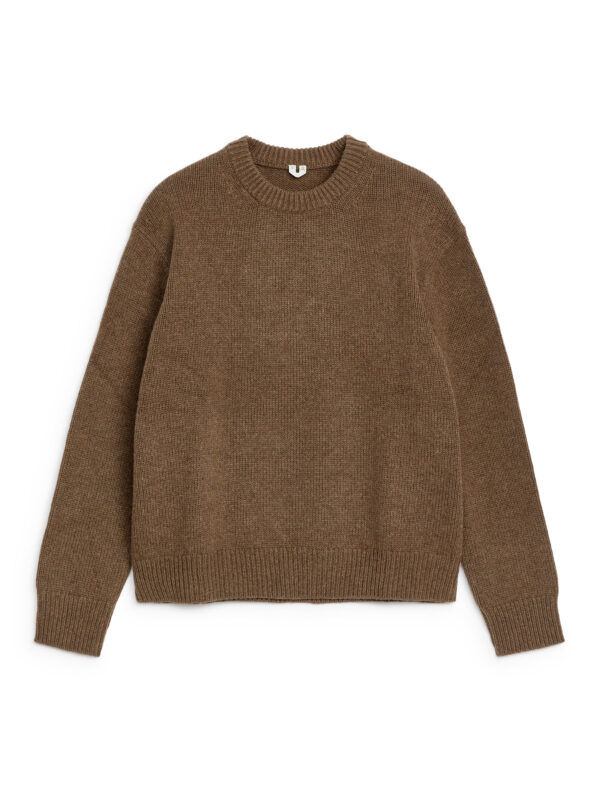 Heavy Knit Wool Jumper - Size L