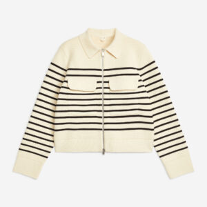 Knitted Cotton Jacket - Size M