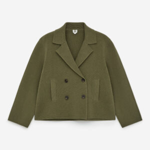 Knitted Cotton Jacket - Size S