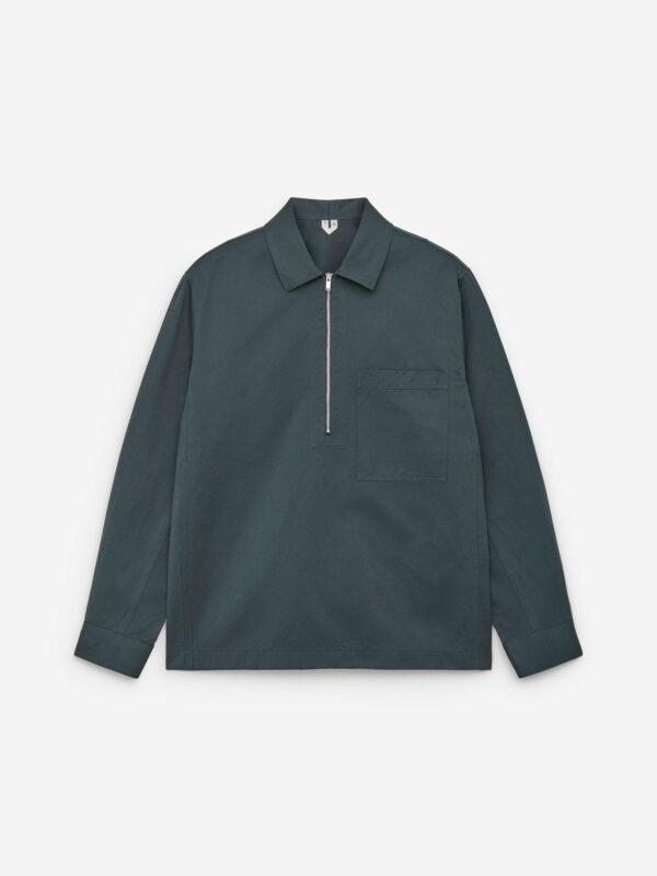 Relaxed Pop-Over Shirt - Size M