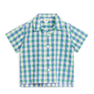 Seersucker Shirt - Size 68