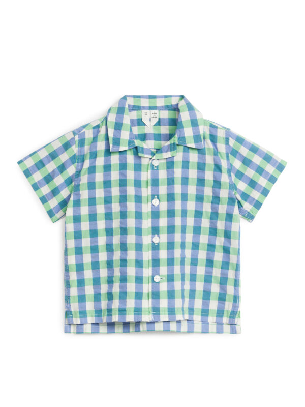 Seersucker Shirt - Size 68